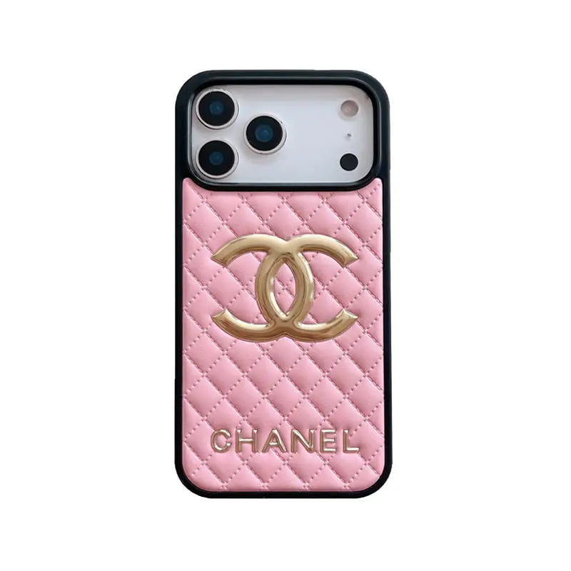 Elegant Chanel Phone Case for iPhone 13-18 Pro & Pro Max