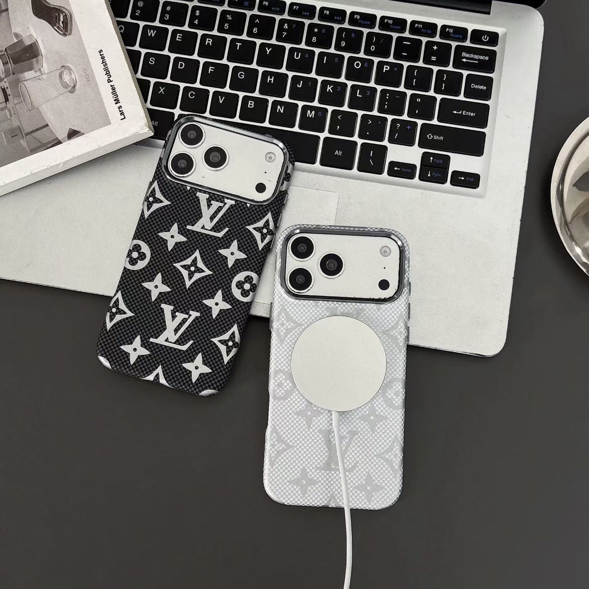 Luxury Monogram Pattern iPhone Case For iPhone 14-18 Pro & Pro Max