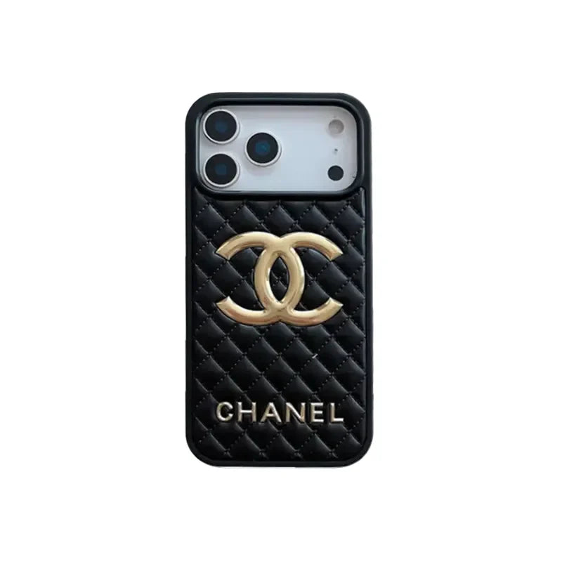 Elegant Chanel Phone Case for iPhone 13-18 Pro & Pro Max
