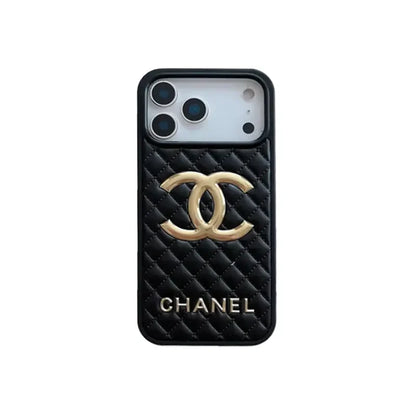 Elegant Chanel Phone Case for iPhone 13-18 Pro & Pro Max