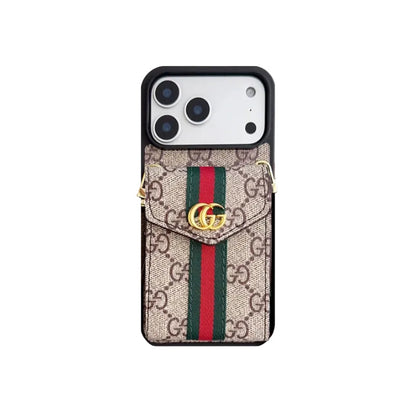 Classic Pocket Stripe Designer Case - iPhone 12-18 Pro & Pro Max