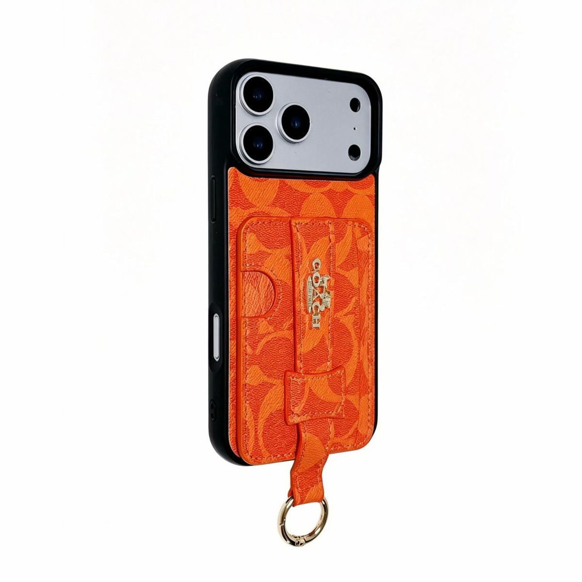 Luxury Designer Case with Hook Charm - iPhone 12-18 Pro & Pro Max