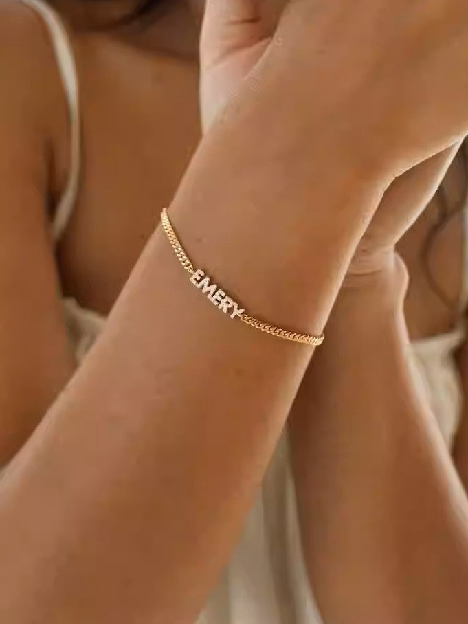 Custom bracelet - full of diamonds - Fastshopcase