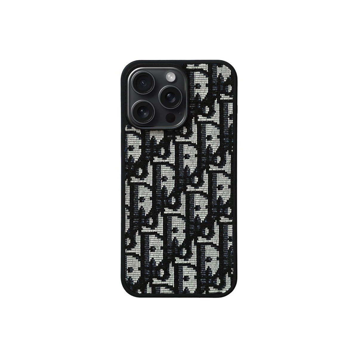 Luxury Dior Oblique iPhone Case Premium Designer Fabric For iPhone 12-18 Pro & Pro Max