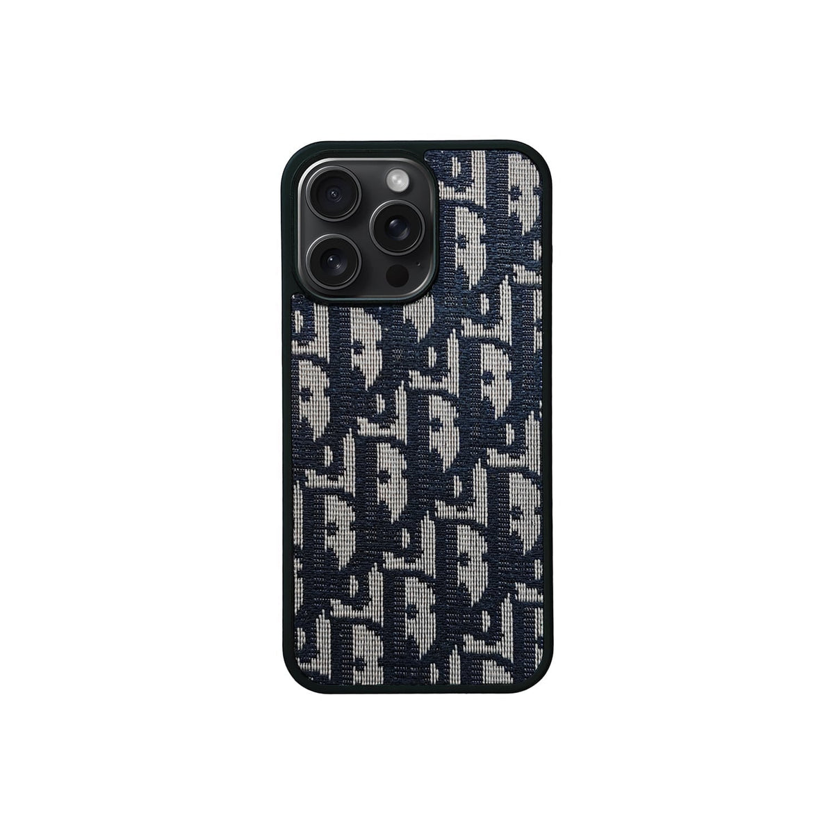 Luxury Dior Oblique iPhone Case Premium Designer Fabric For iPhone 12-18 Pro & Pro Max