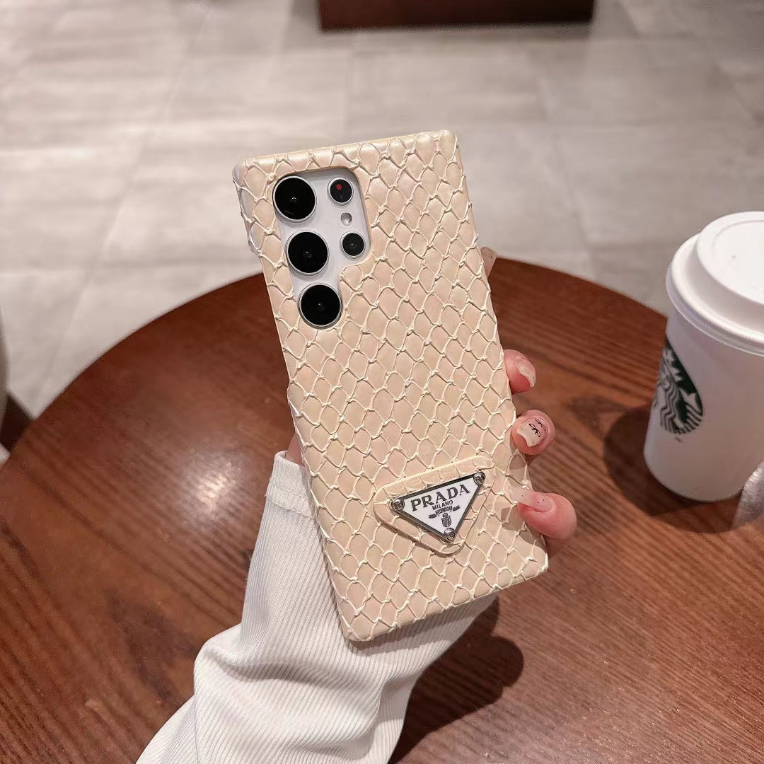 Stylish PR Snake Print Phone Case for Samsung Galaxy Roxy New