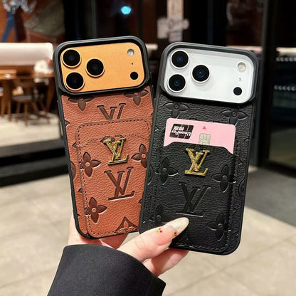 Premium Case with Integrated Card Slot for iPhone 12-18 Pro & Pro Max