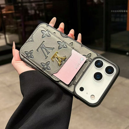 Premium Case with Integrated Card Slot for iPhone 12-18 Pro & Pro Max