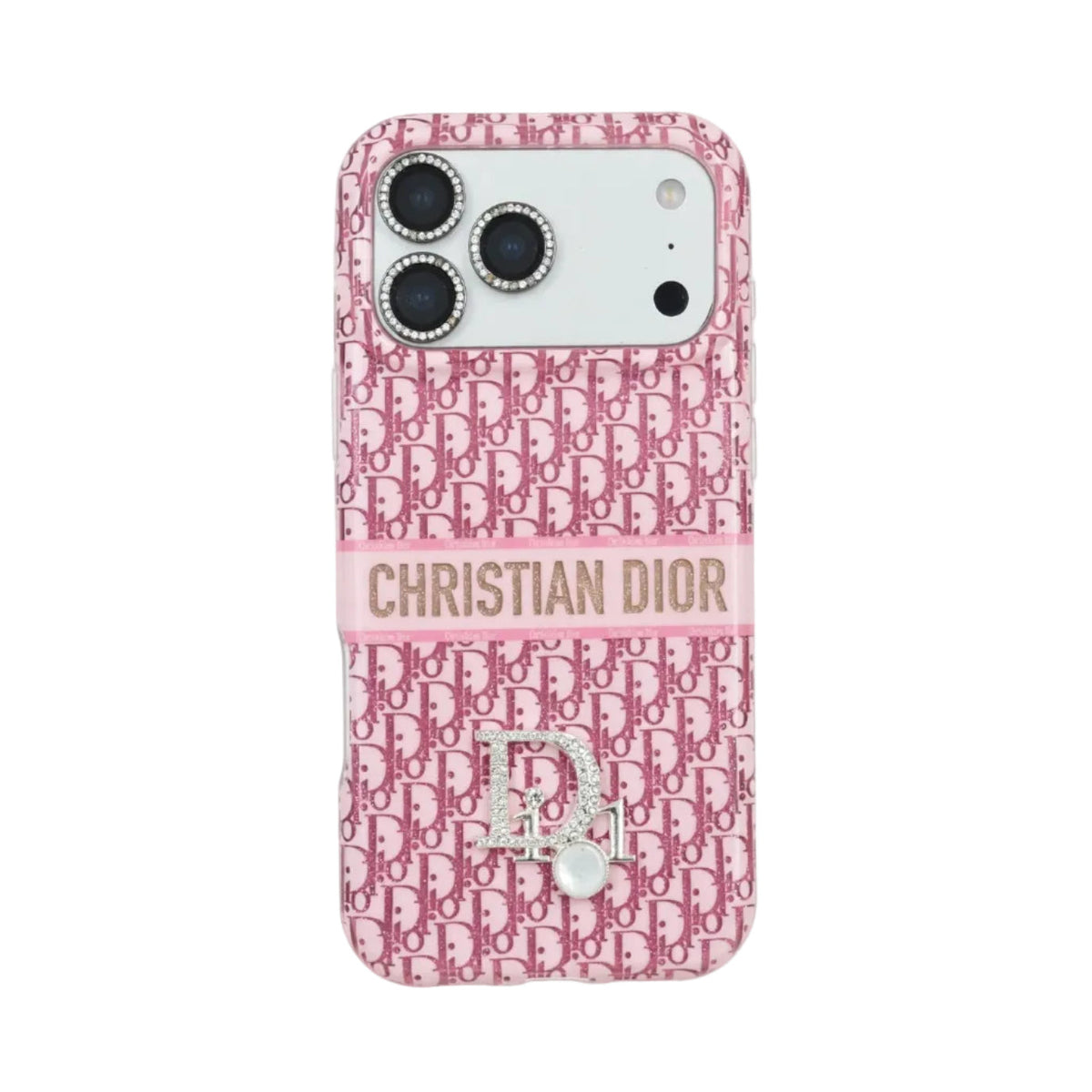 Luxury Dior Case Premium Designer Fabric For iPhone 12-18 Pro & Pro Max