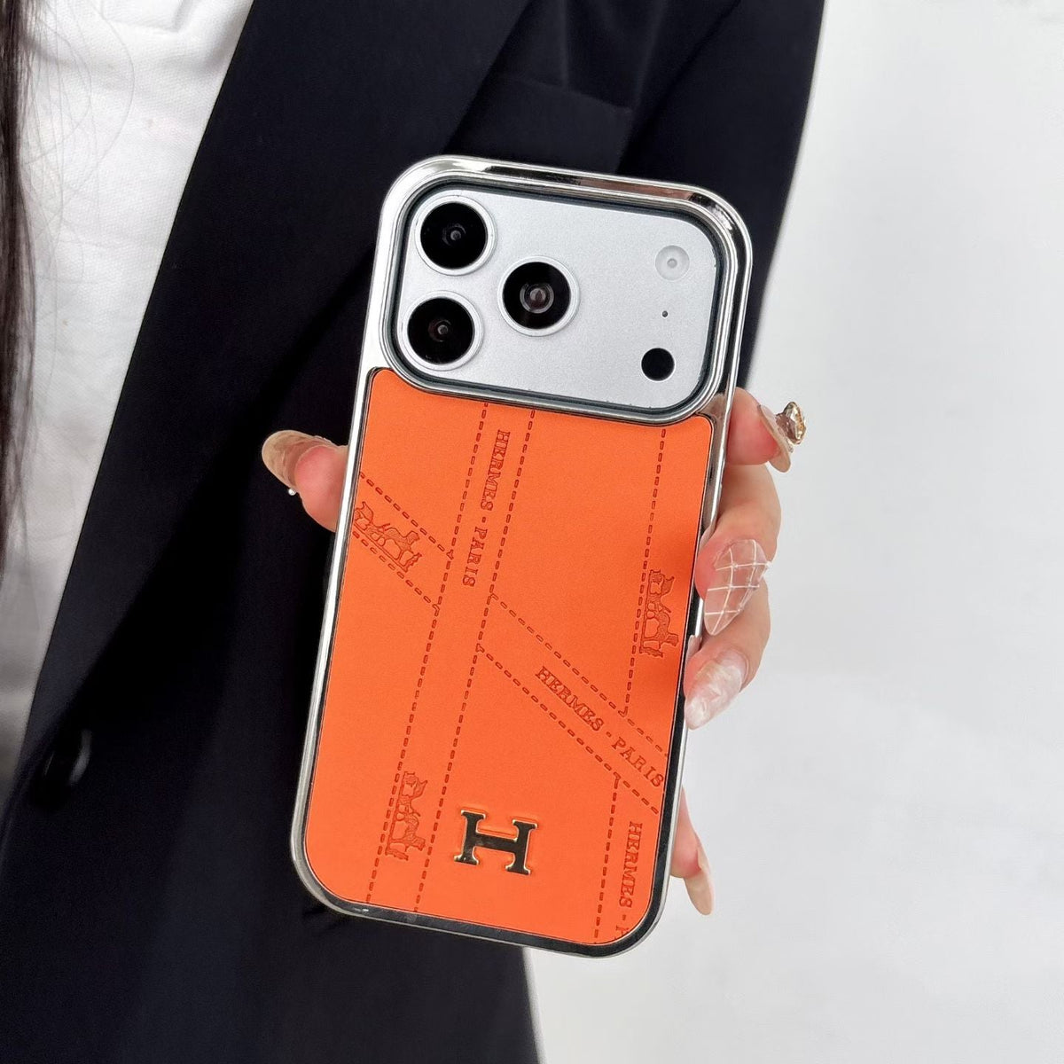 Luxury Classic H Case for iPhone 13-18 Pro & Pro Max