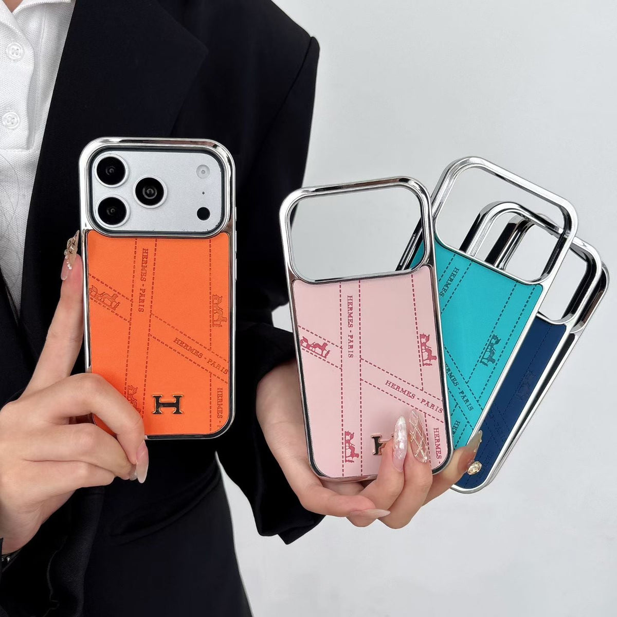 Luxury Classic H Case for iPhone 13-18 Pro & Pro Max