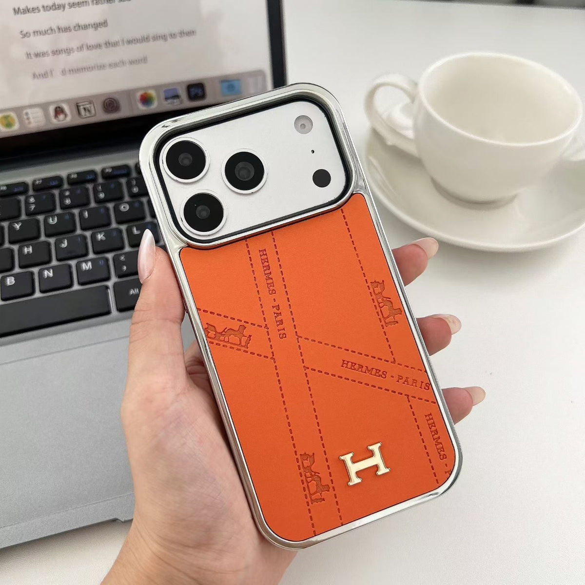 Luxury Classic H Case for iPhone 13-18 Pro & Pro Max