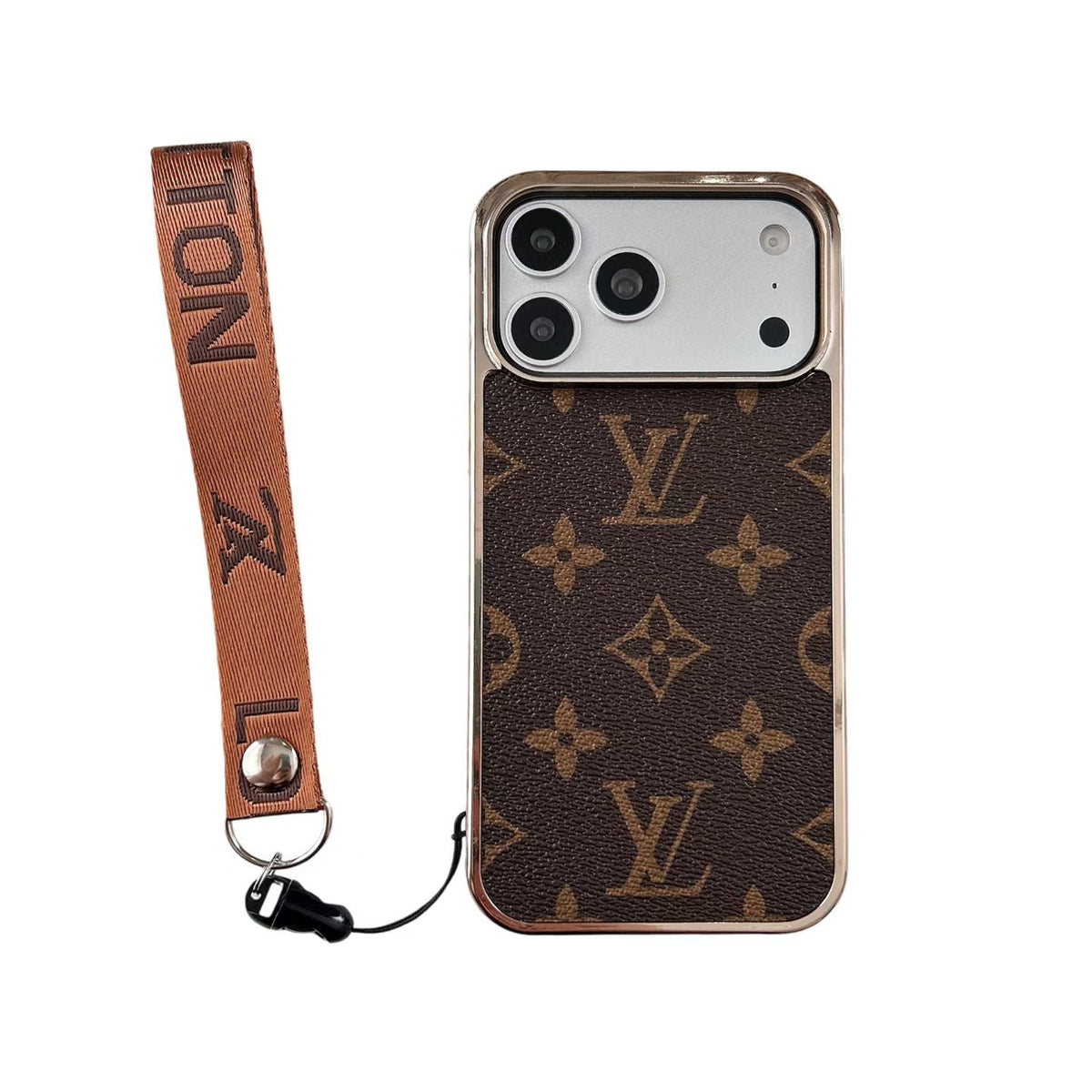 Luxury Leather Case With Strap For iPhone 13-18 Pro & Pro Max