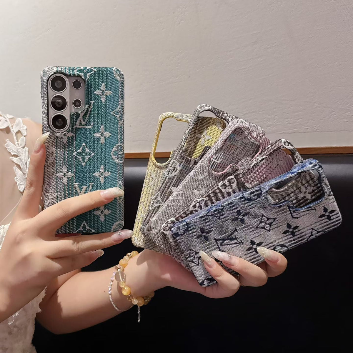 LV Multi-Color Monogram Samsung Case S23-26 Ultra