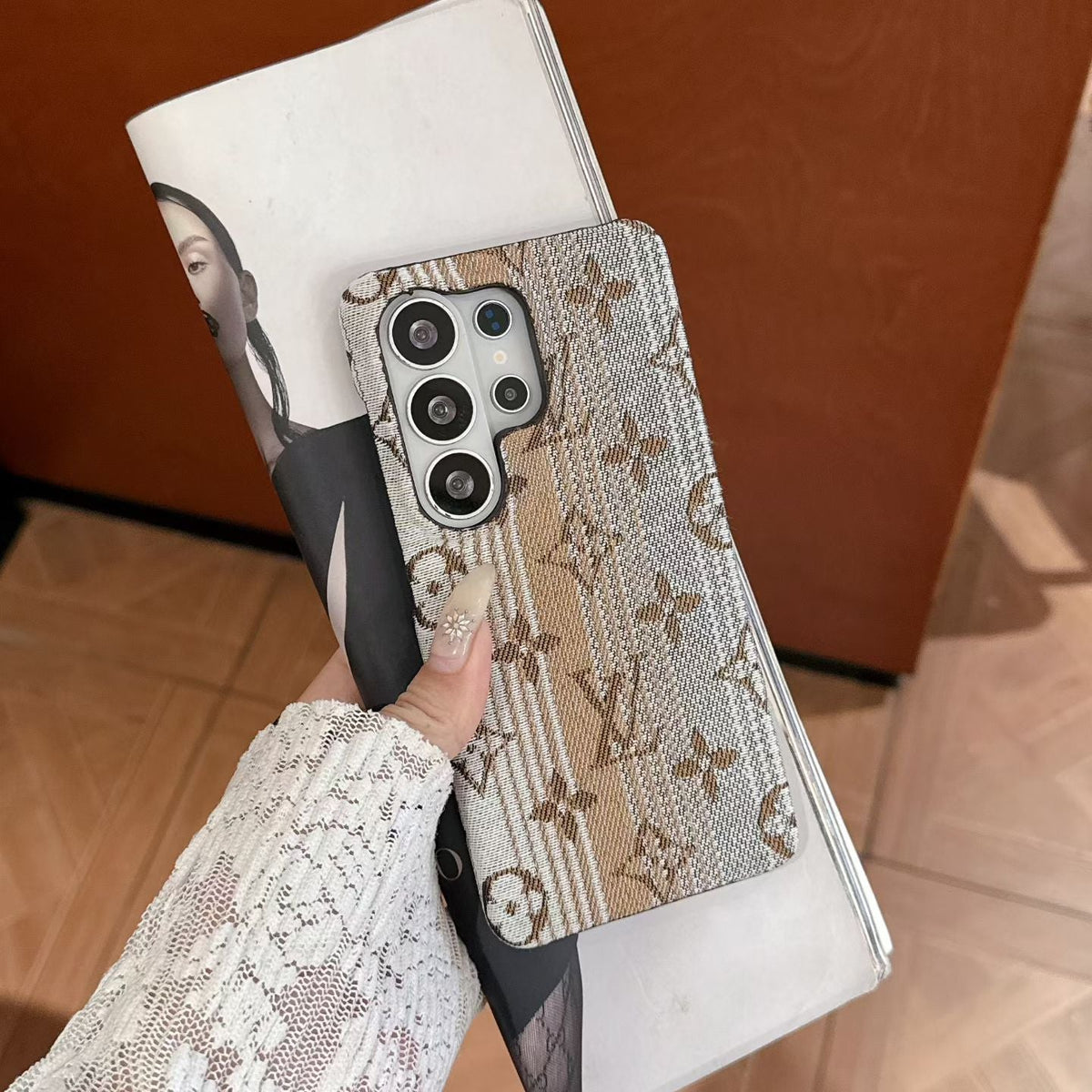 LV Multi-Color Monogram Samsung Case S23-26 Ultra