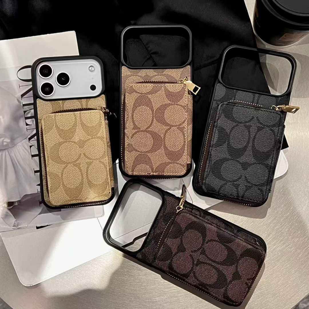 Luxury Pocket Wallet Signature Case - iPhone 12-18 Pro & Pro Max