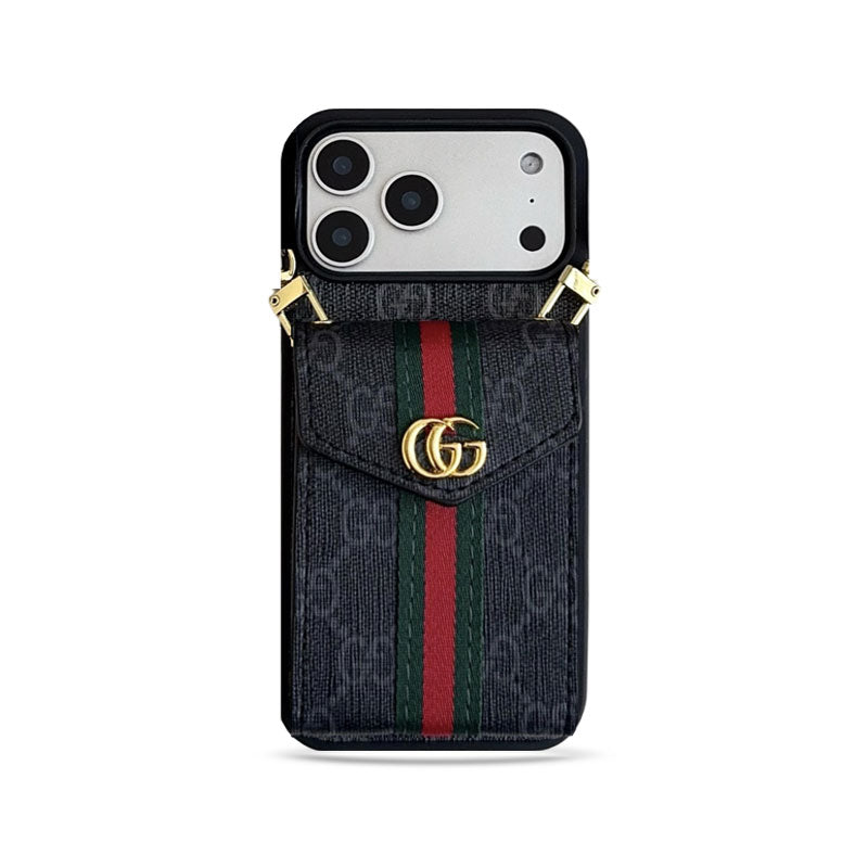 Classic Pocket Stripe Designer Case - iPhone 12-18 Pro & Pro Max
