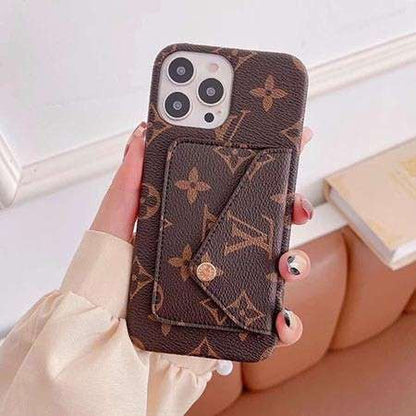 Luxury Card Holder Case For iPhone 12-18 Pro & Pro Max