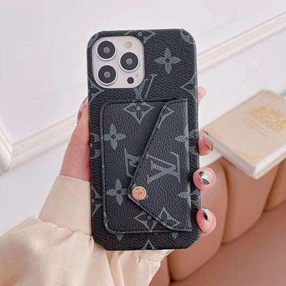 Luxury Card Holder Case For iPhone 12-18 Pro & Pro Max