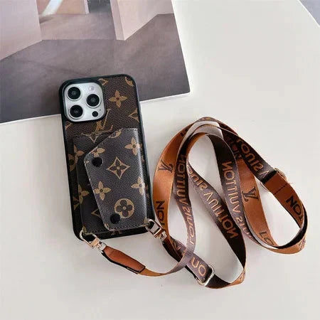 LV Luxury Card Holder for iPhone 12-18 Pro & Pro Max