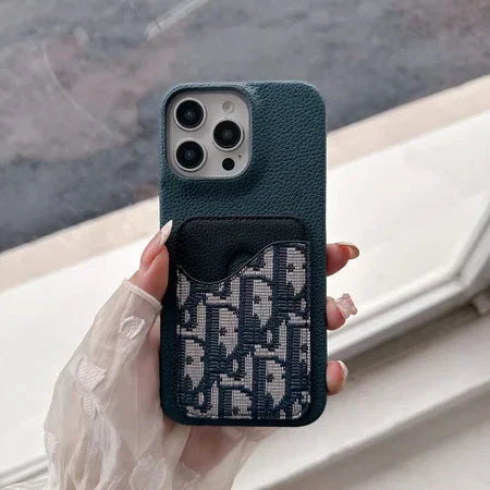 Dior Luxury iPhone Case Card Slot Roxy New 2