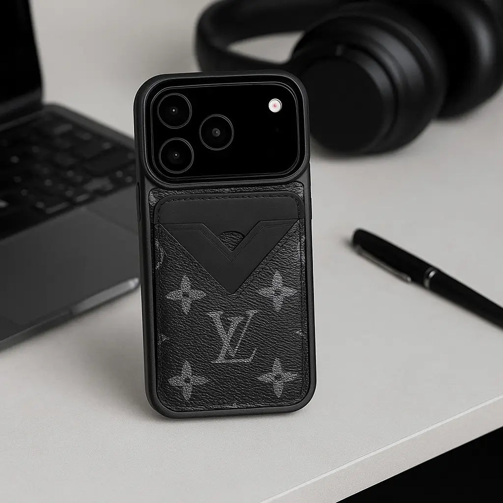 Luxe Louis Vuitton Leather Case For iPhone 12-18  Pro & Pro Max
