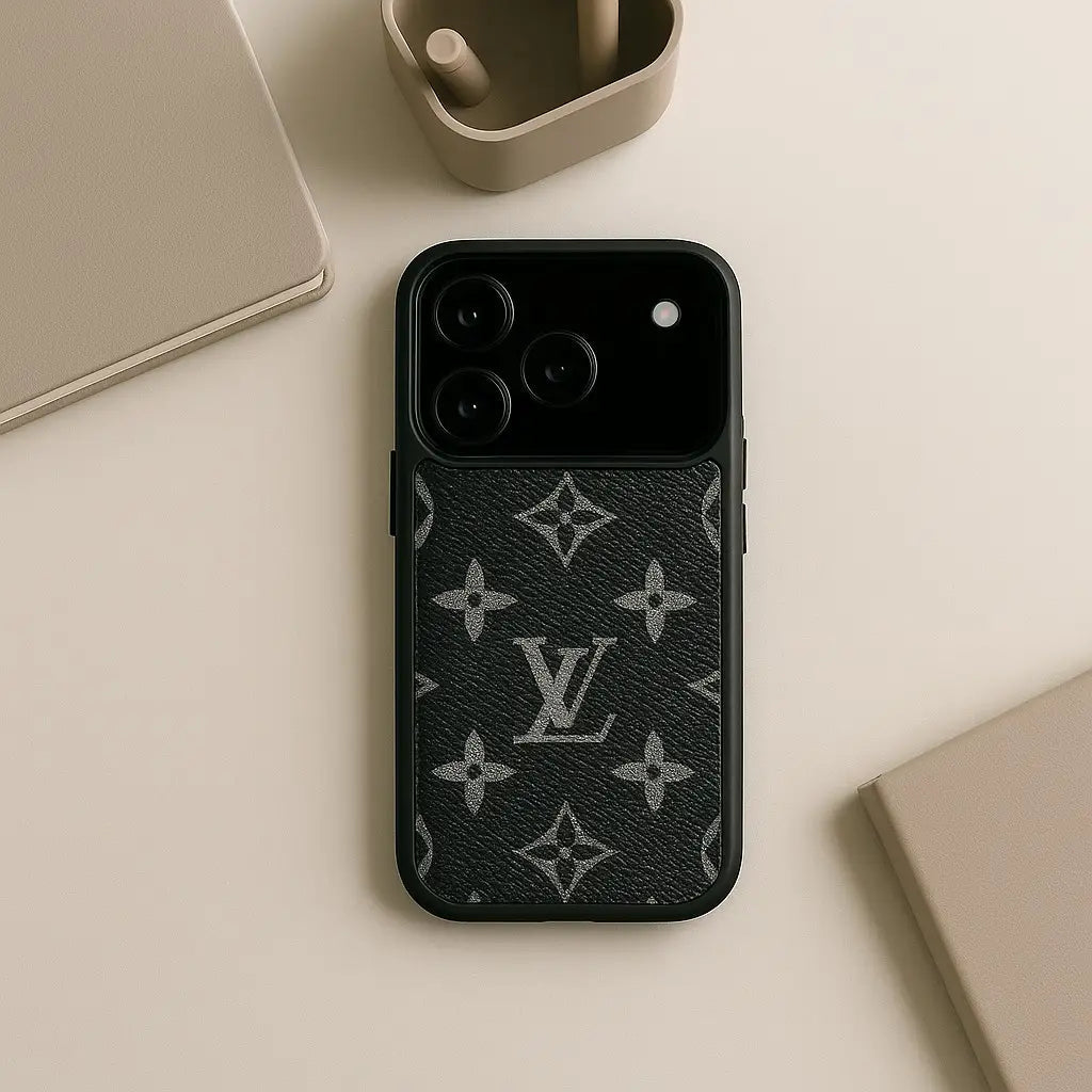 Luxe Louis Vuitton Leather Case For iPhone 12-18  Pro & Pro Max
