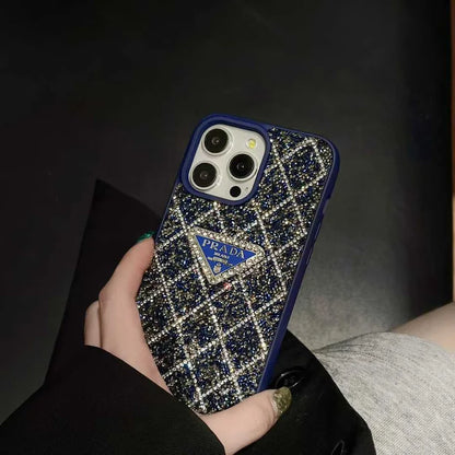Luxury Quilted Diamond Pattern Case - iPhone 12-18 Pro & Pro Max