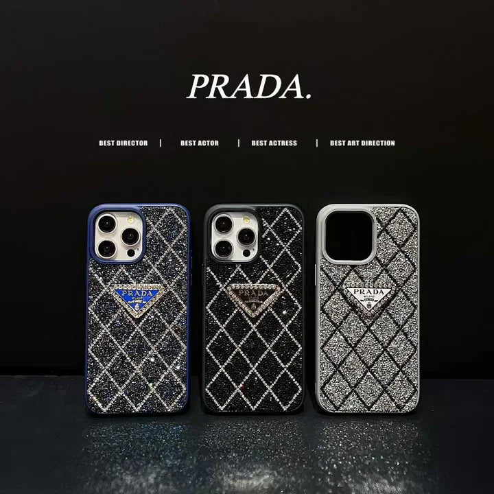 Luxury Quilted Diamond Pattern Case - iPhone 12-18 Pro & Pro Max