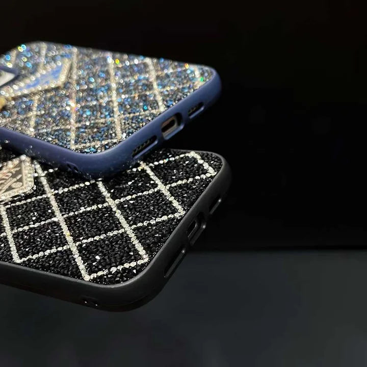 Luxury Quilted Diamond Pattern Case - iPhone 12-18 Pro & Pro Max