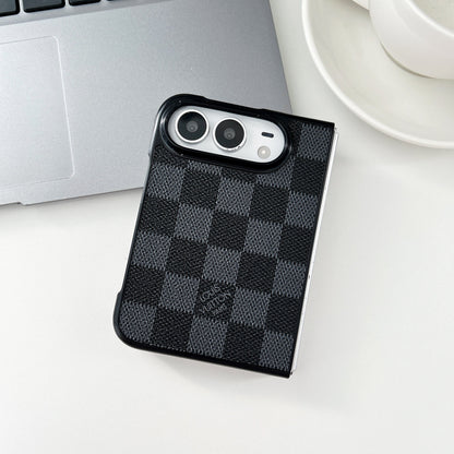 Luxury Lv Classic Leather Monogram Case for iPhone Duo