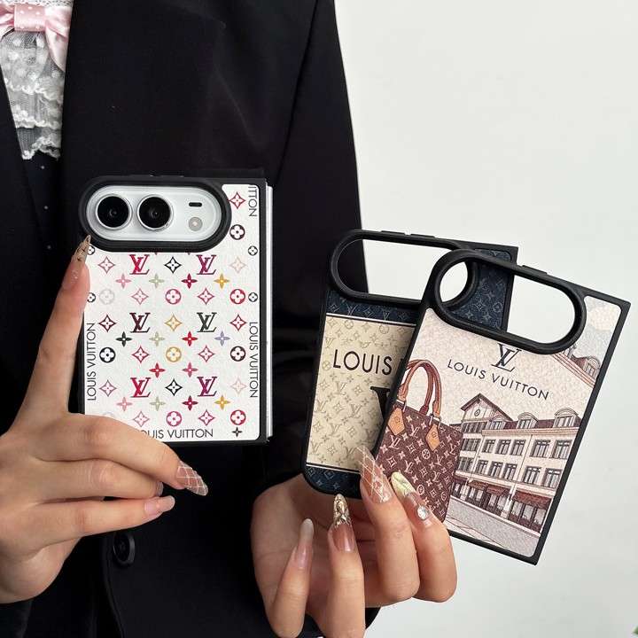 Classic LV Leather Case for iPhone Duo