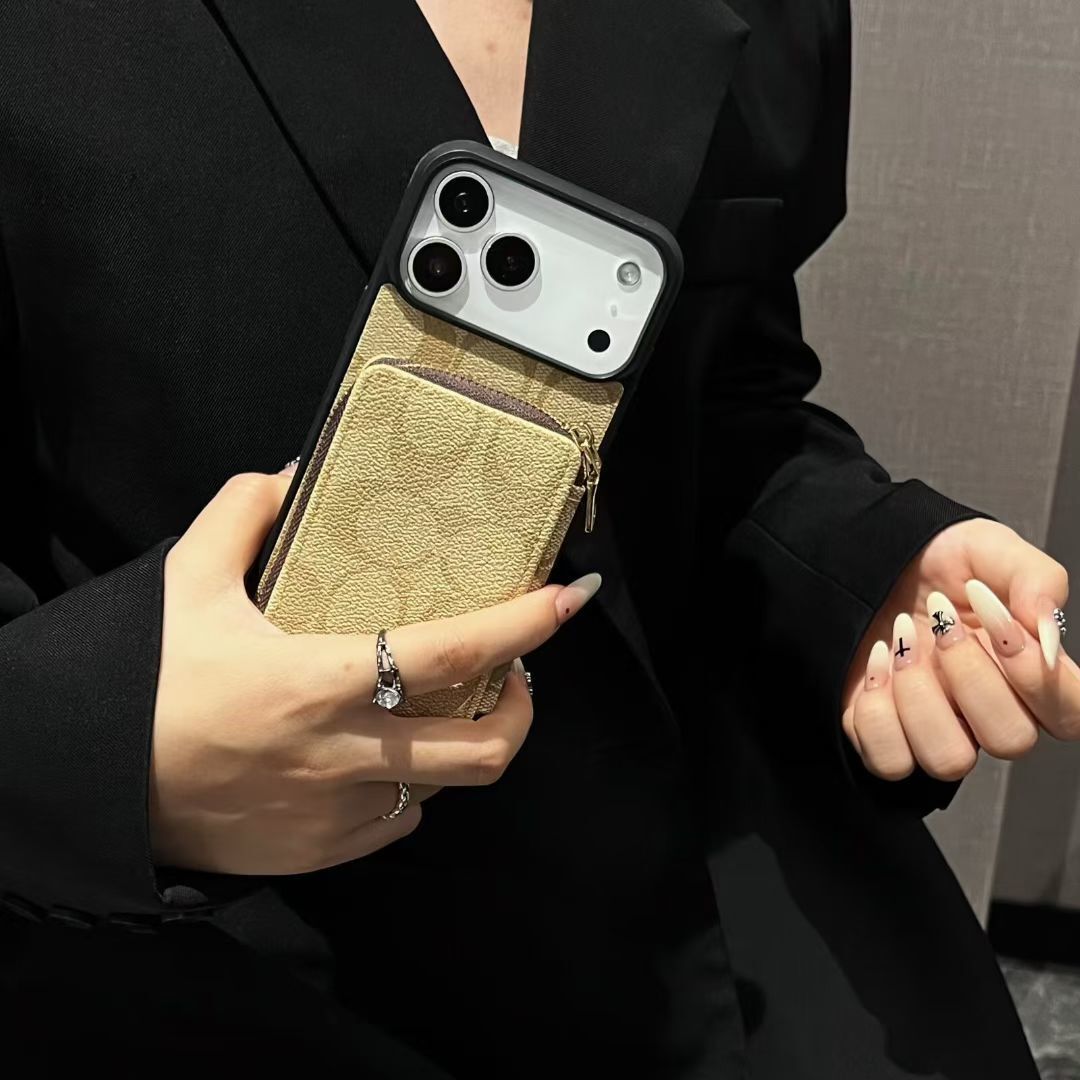 Luxury Pocket Wallet Signature Case - iPhone 12-18 Pro & Pro Max