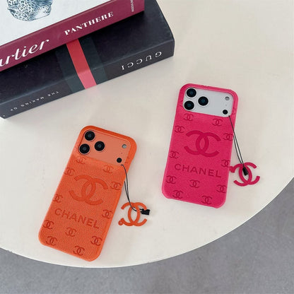Luxury Chanel Phone Case For iPhone 12-18 Pro & Pro Max