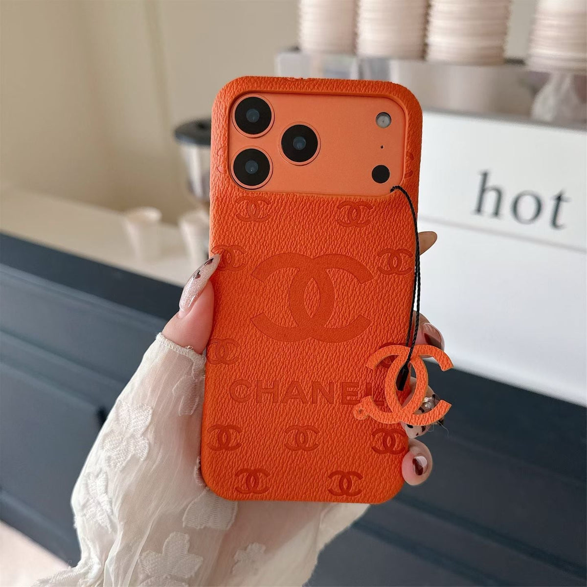 Luxury Chanel Phone Case For iPhone 12-18 Pro & Pro Max