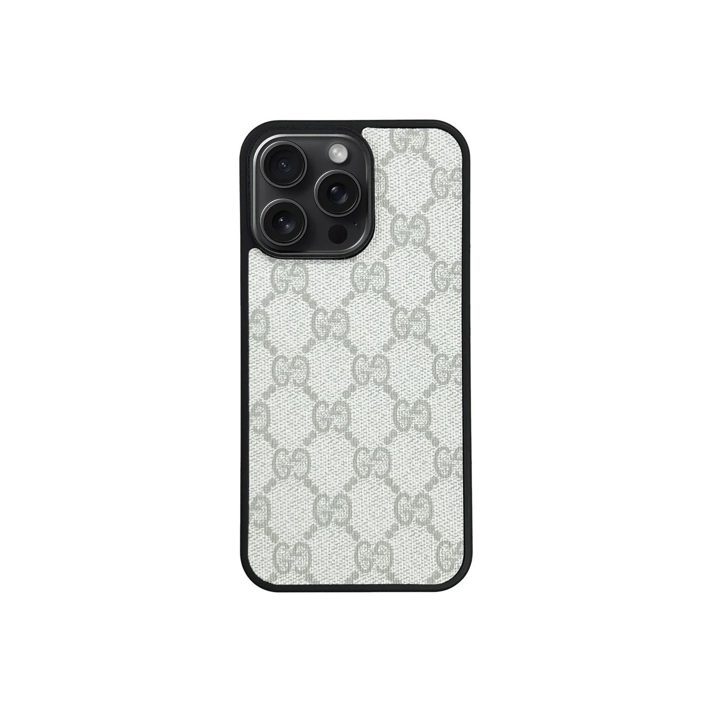 Retro White Full Coverage iPhone Case Position 2