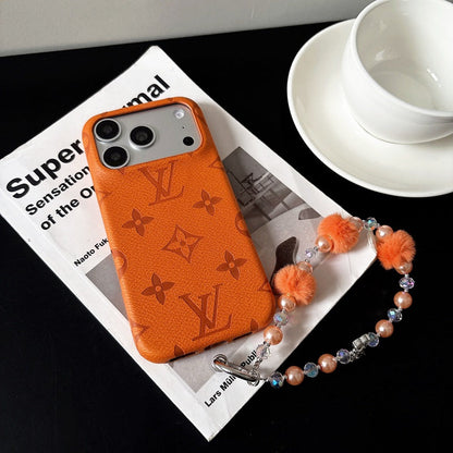 Luxury Quilted Leather Case for iPhone 12-18 Pro & Pro Max