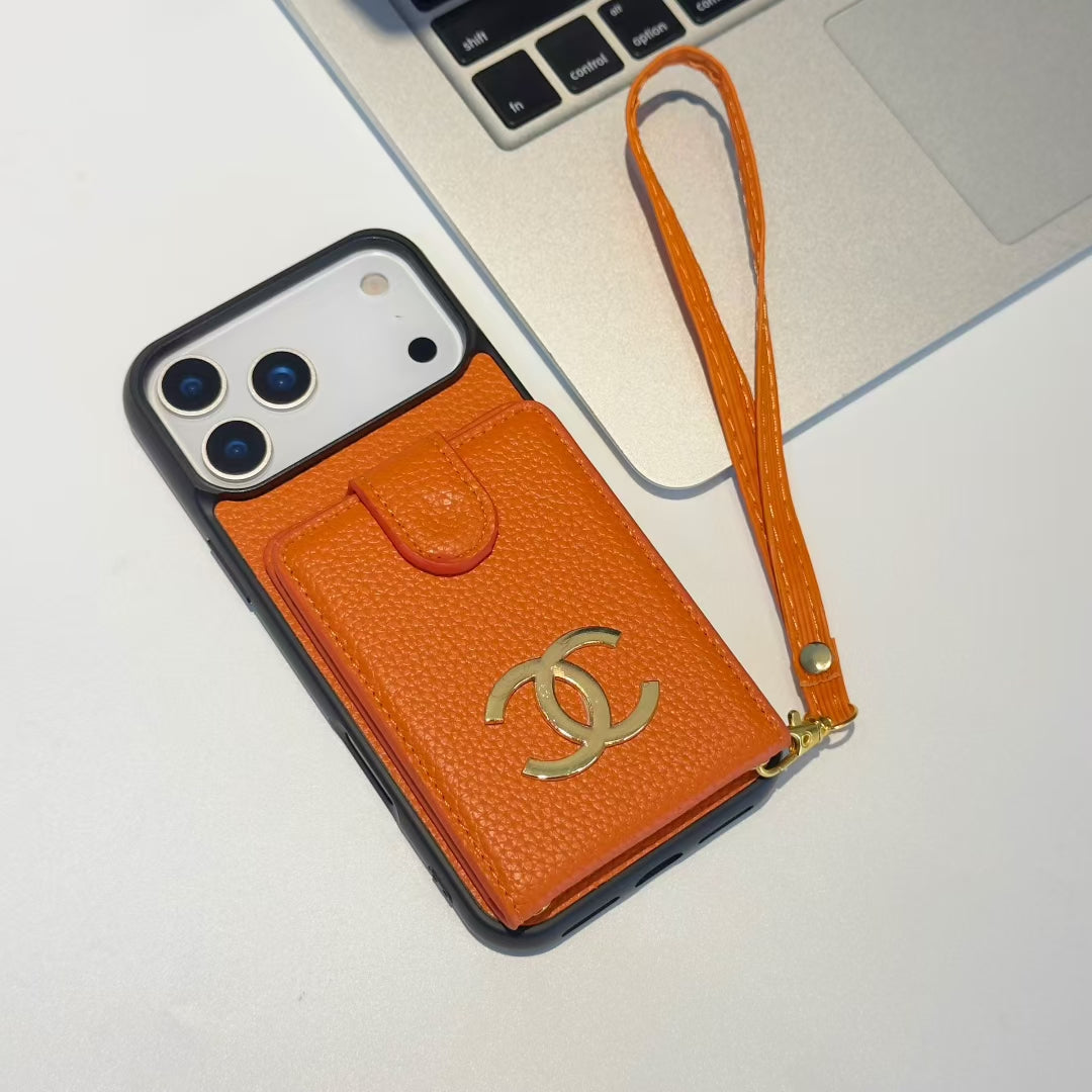 Premium Brand Leather Phone Case for iPhone Case 13-18 Pro & Pro Max