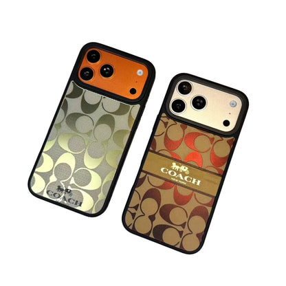 Classic Signature Stripe Pattern Case - iPhone 12-18 Pro & Pro Max