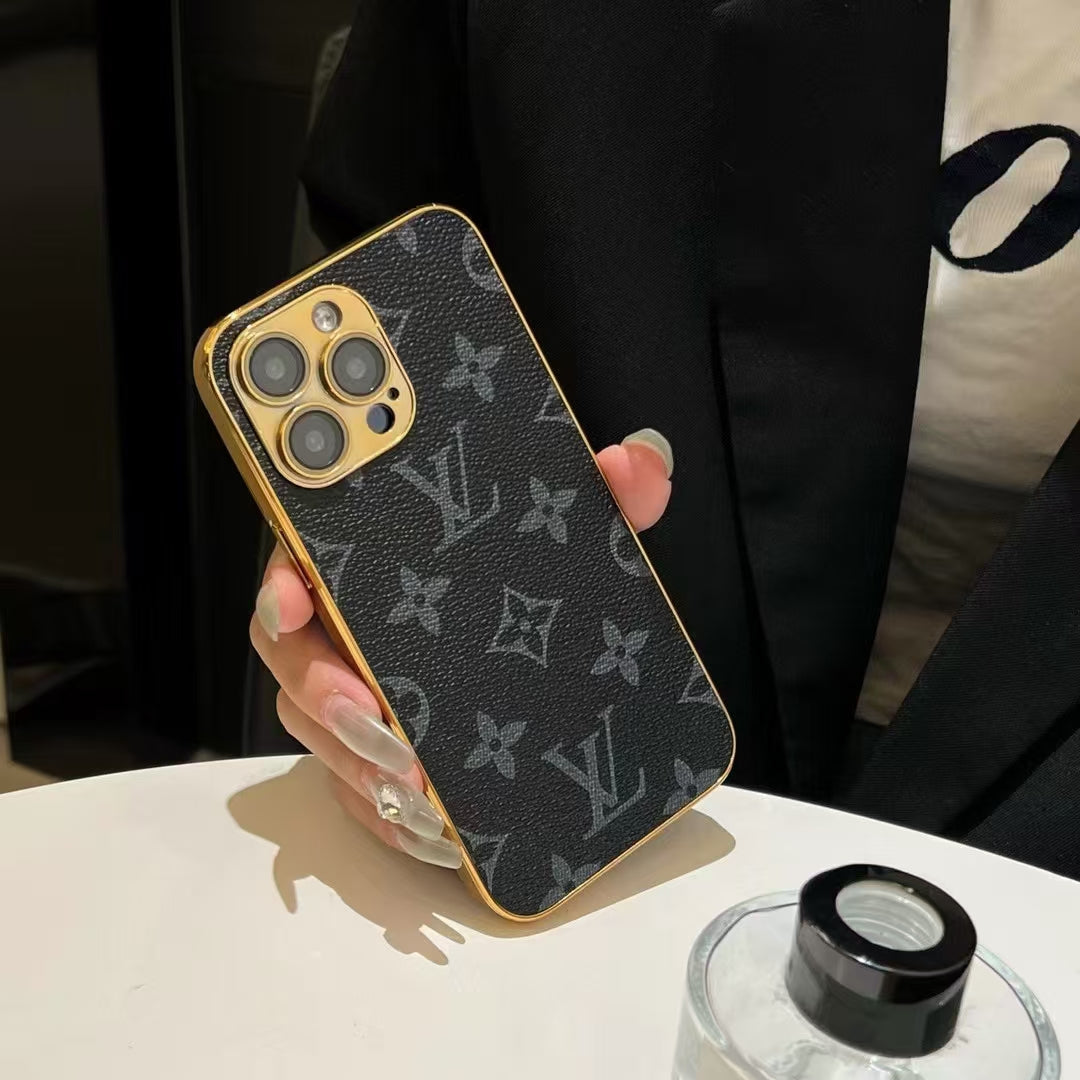 NEW DESIGN SOFT LUXURY IPHONE CASE FOR IPHONE 12-18 Pro & Pro Max