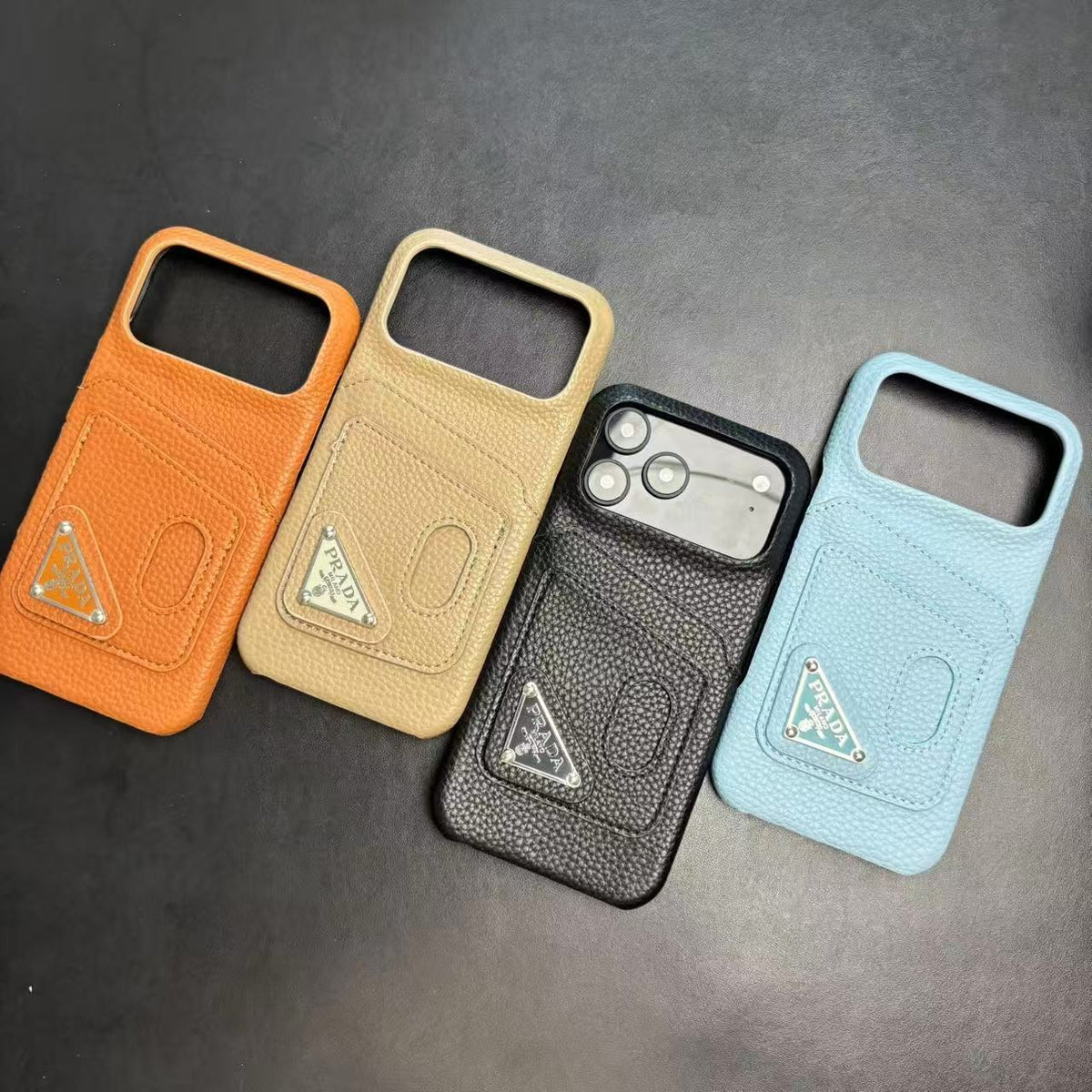 Stylish Camera Pocket Logo Case - iPhone 12-18 Pro & Pro Max