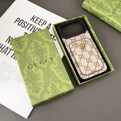 Luxury Magnetic Cardholder Signature Case - iPhone 12-18 Pro & Pro Max