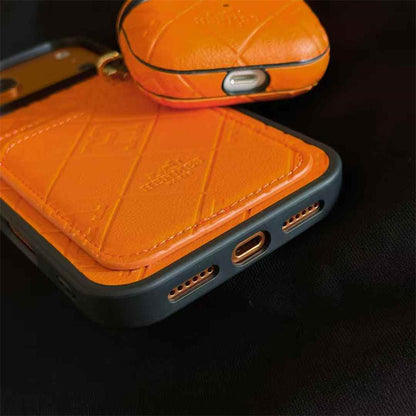 Elite Luxury Case with AirPods Pouch - iPhone 12-18 Pro & Pro Max