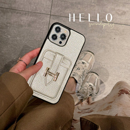 Luxury Leather iPhone Case Roxy New 2