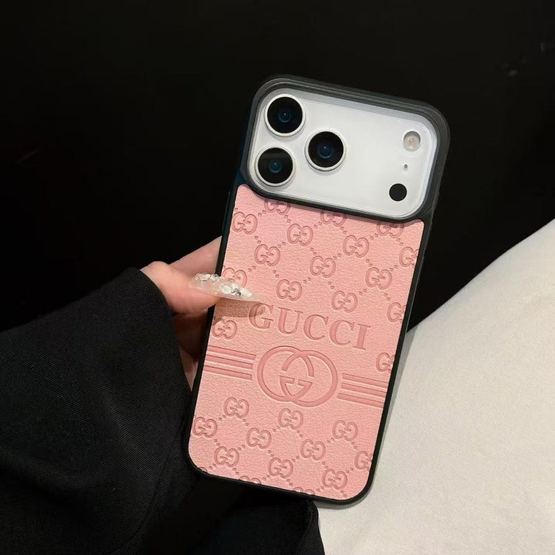 Inspired 3D Embossed Pattern Case - iPhone 12-18 Pro & Pro Max