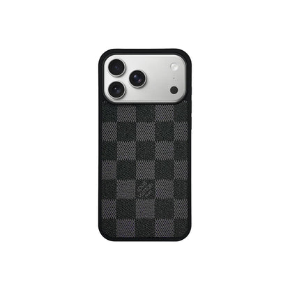 Classic Checkered Full Coverage iPhone Case Position 1