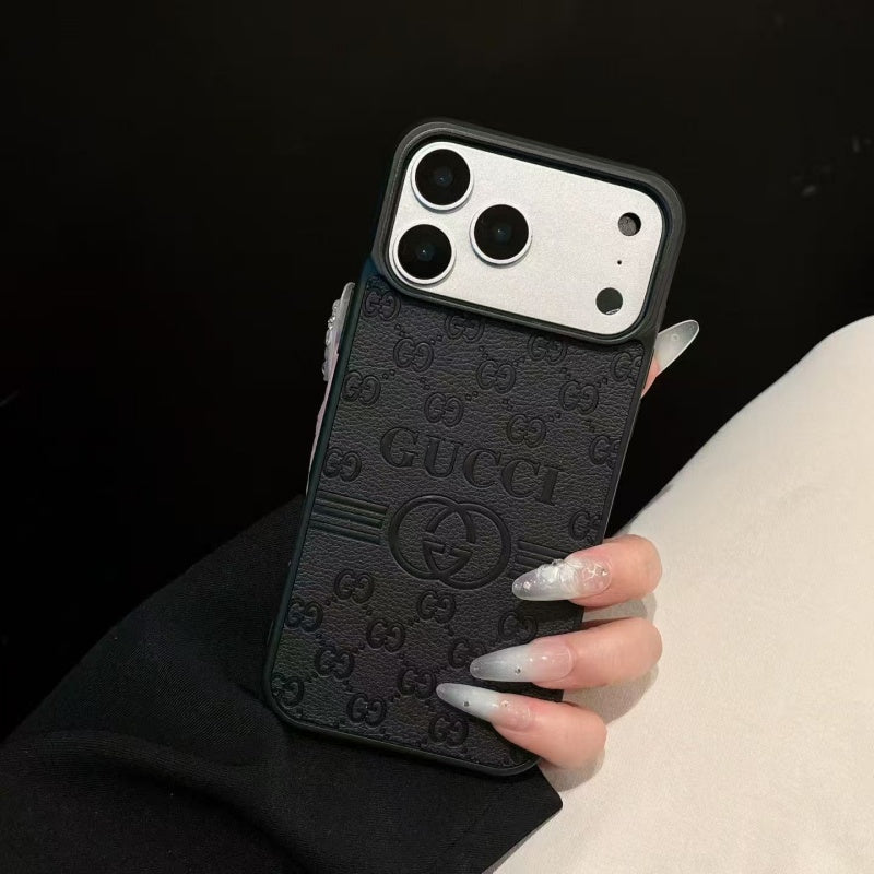Inspired 3D Embossed Pattern Case - iPhone 12-18 Pro & Pro Max