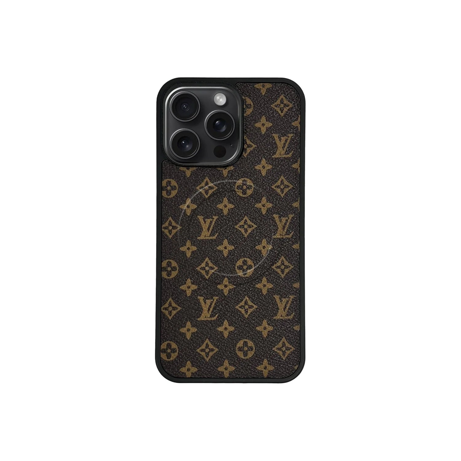 Brown Mini Letter iPhone Case Position 4