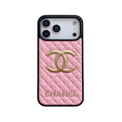 Elegant Chanel Phone Case for iPhone 13-18 Pro & Pro Max