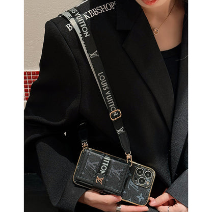 Luxury Case With Chain For iPhone 13-18 Pro & Pro Max